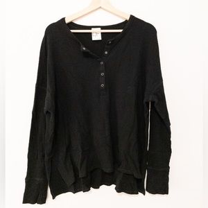 Aerie Offline Waffle Knit Top